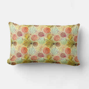 Rectangle Coussin d'accentuation - Feuilles d'automne