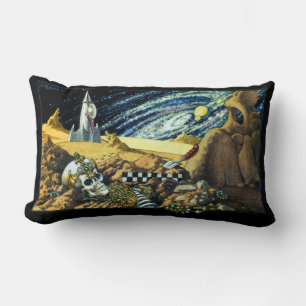 Rectangle Coussin d'archéologie Alien
