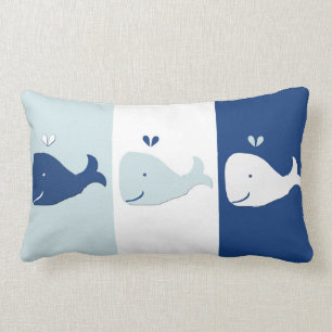 Rectangle Coussin de baleine