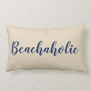Rectangle Coussin de Beach House  Beachaholic