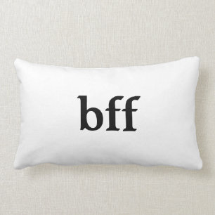 Rectangle coussin de bff