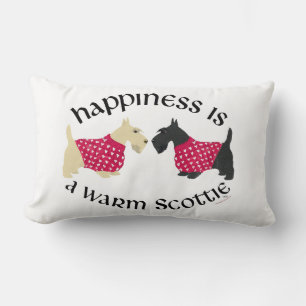 Rectangle Coussin de bonheur Scottish Terrier