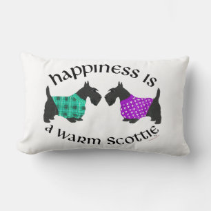 Rectangle Coussin de bonheur Scottish Terrier