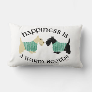 Rectangle Coussin de bonheur Scottish Terrier