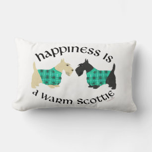 Rectangle Coussin de bonheur Scottish Terrier