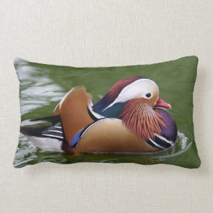 Rectangle Coussin de canard de mandarine