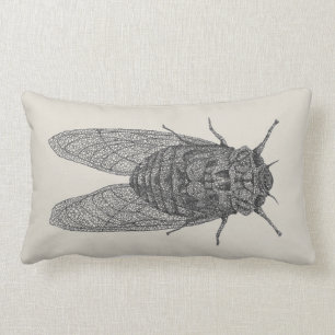 Rectangle coussin de cigale