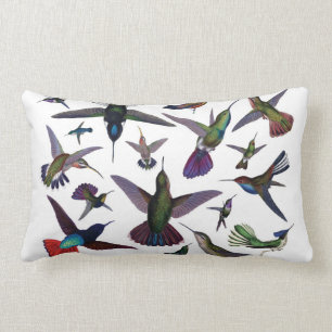 Rectangle Coussin de colibris
