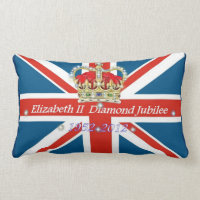 Coussin de Comemorative de jubilé de diamant