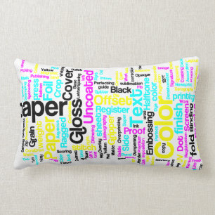 Rectangle Coussin de concepteurs de CMYK