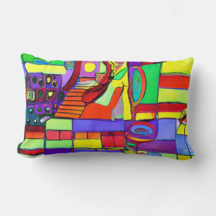 Rectangle Coussin de conception de la civilisation