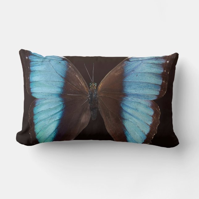 Rectangle Coussin de conception papillon (Recto)