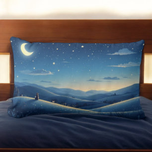 Rectangle Coussin de confort de nuit étoilé