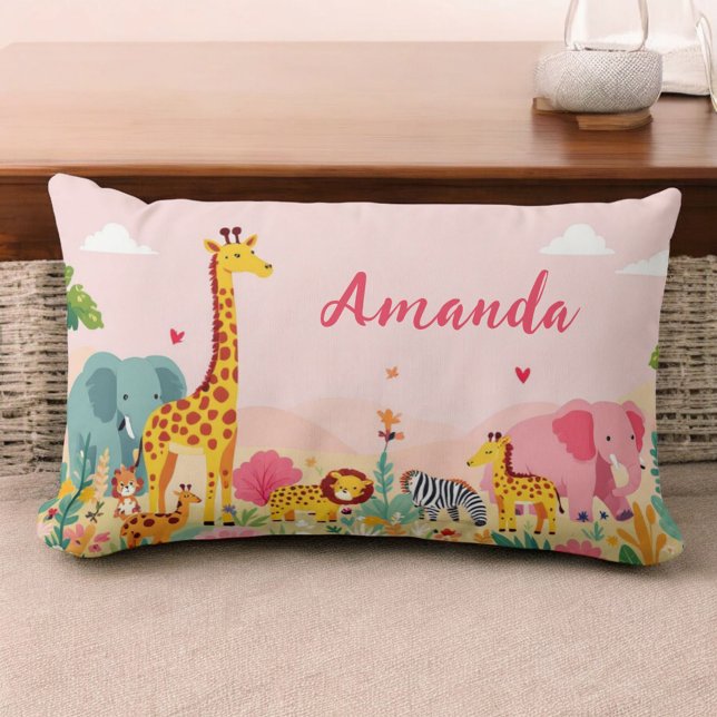 Rectangle Coussin de confort du royaume animal (Créateur téléchargé)