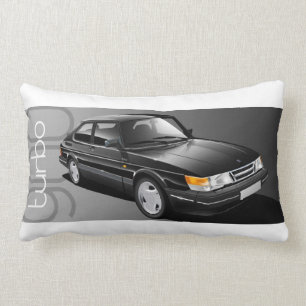 Rectangle Coussin de coupé de Saab 900 Turbo