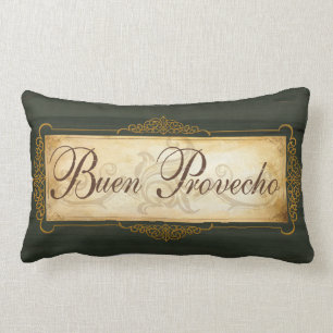 Rectangle Coussin de décor de Buon Provecho