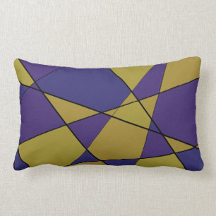 Rectangle Coussin de dessin géométrique