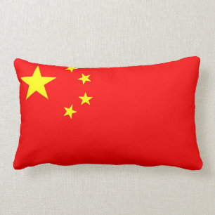 Rectangle coussin de drapeau de pays de porcelaine