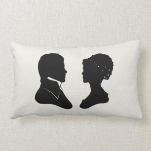 Rectangle Coussin de fierté et de préjudice
