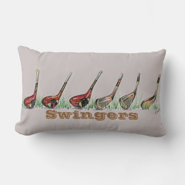 Rectangle Coussin de golf (Recto)