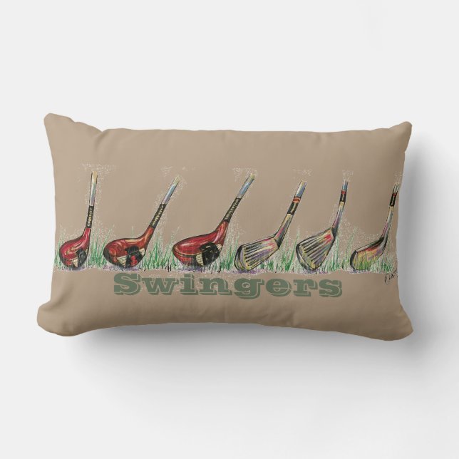 Rectangle Coussin de golf (Recto)