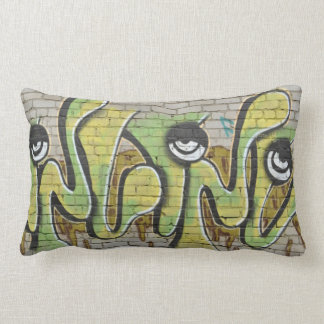 Rectangle Coussin de graffiti