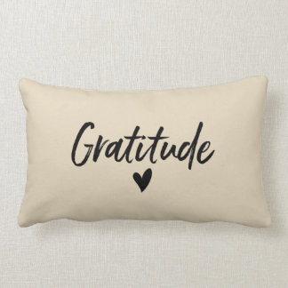 Rectangle Coussin de GRATITUDE