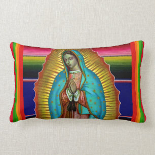 Rectangle Coussin de Guadalupe - Almohada Virgen de Guadalup