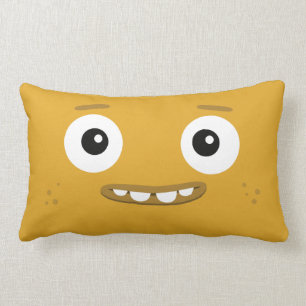 Rectangle Coussin de jaune de bande d'amusement de BBSS (21"