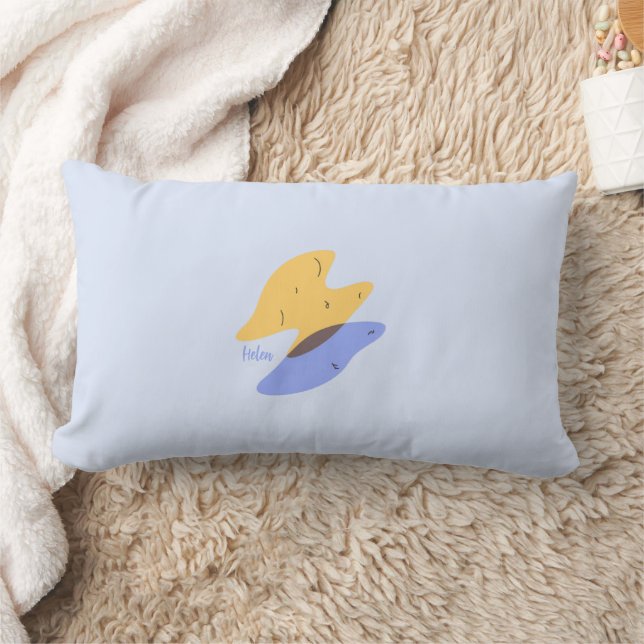 Rectangle Coussin de jet abstrait coloré (Couverture)