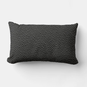 Rectangle Coussin de jet en imitation cuir