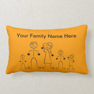 Rectangle Coussin de la famille de graphiques Stick