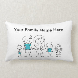 Rectangle Coussin de la famille de graphiques Stick