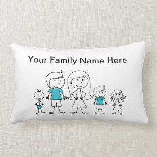 Rectangle Coussin de la famille de graphiques Stick