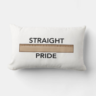 Rectangle Coussin de la fierté droite