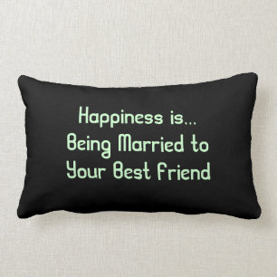 Rectangle Coussin de la soumission de mariage