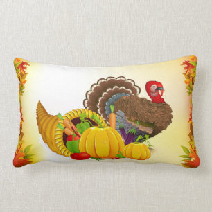 Rectangle Coussin de la Turquie de thanksgiving