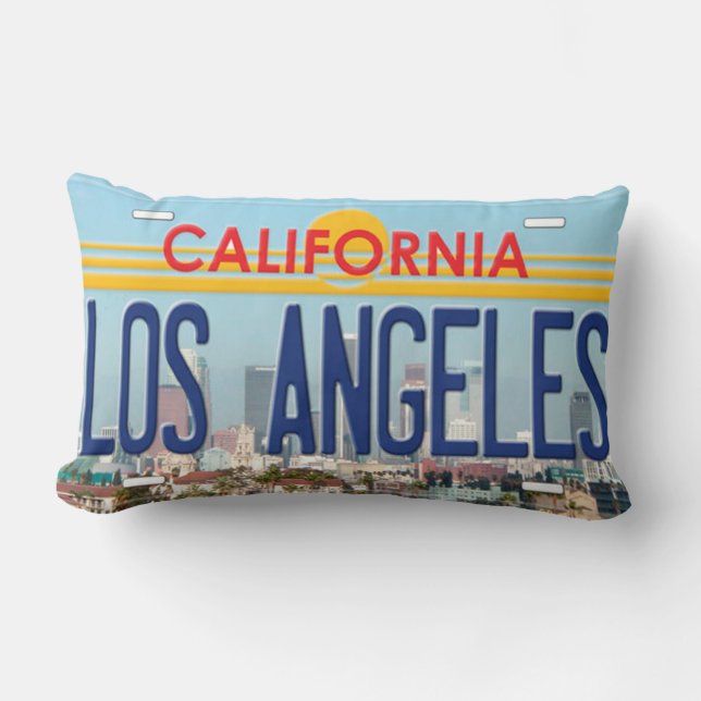 Rectangle Coussin de Los Angeles (Recto)