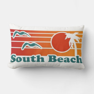 Rectangle Coussin de Miami South Beach