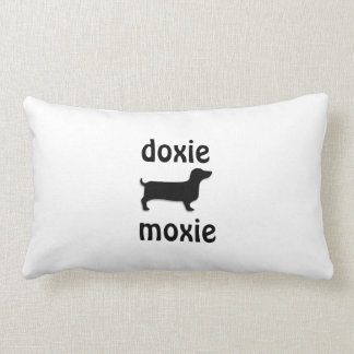 Rectangle coussin de moxie de doxie