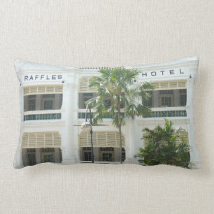 Rectangle Coussin de photo de Singapour d'hôtel de tombolas