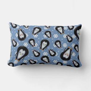 Rectangle Coussin de pingouins mignons