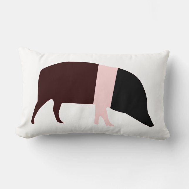Rectangle Coussin de porc à selle (Recto)