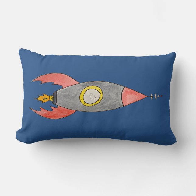 Rectangle Coussin de Rocket (Recto)