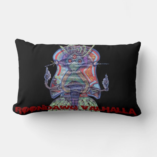 Rectangle Coussin de ROONDAWG LE VALHÖLL (Recto)
