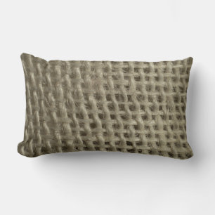 Rectangle Coussin de texture de tissu