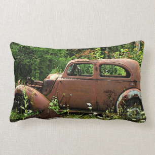 Rectangle Coussin de voiture ancienne