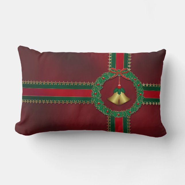 Rectangle Coussin d'étoiles et de bandes (Recto)