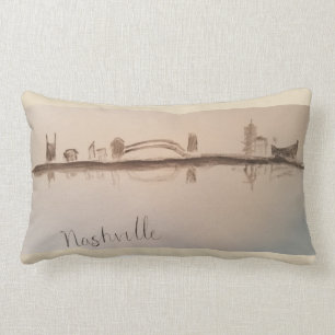 Rectangle Coussin d'horizon de Nashville