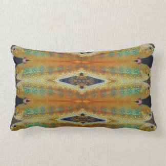Rectangle Coussin d'impression motif de truite Brook